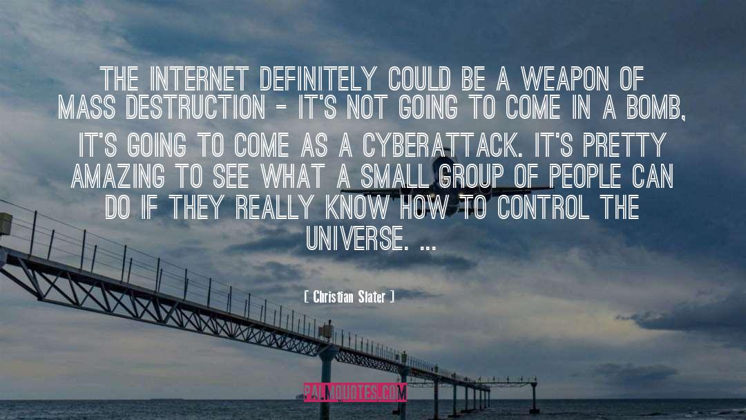 Cyberattack quotes by Christian Slater