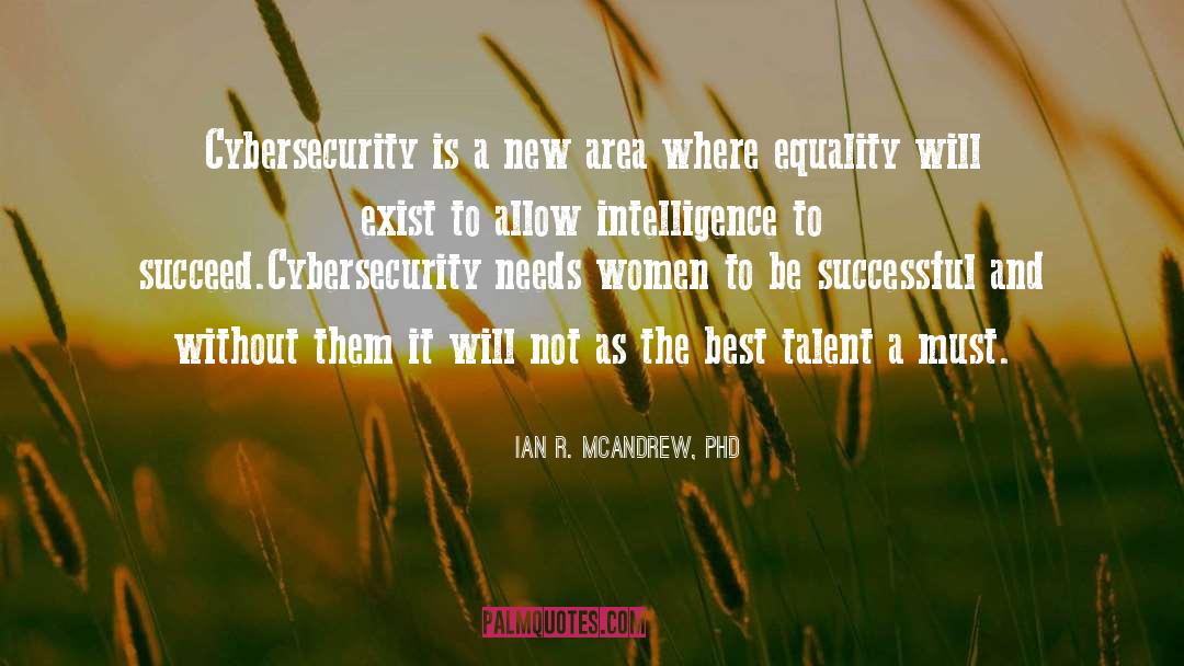 Cybersecurity quotes by Ian R. McAndrew, PhD