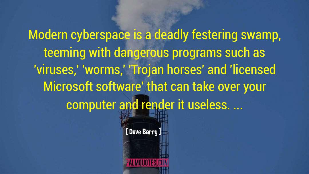 Cyberspace quotes by Dave Barry