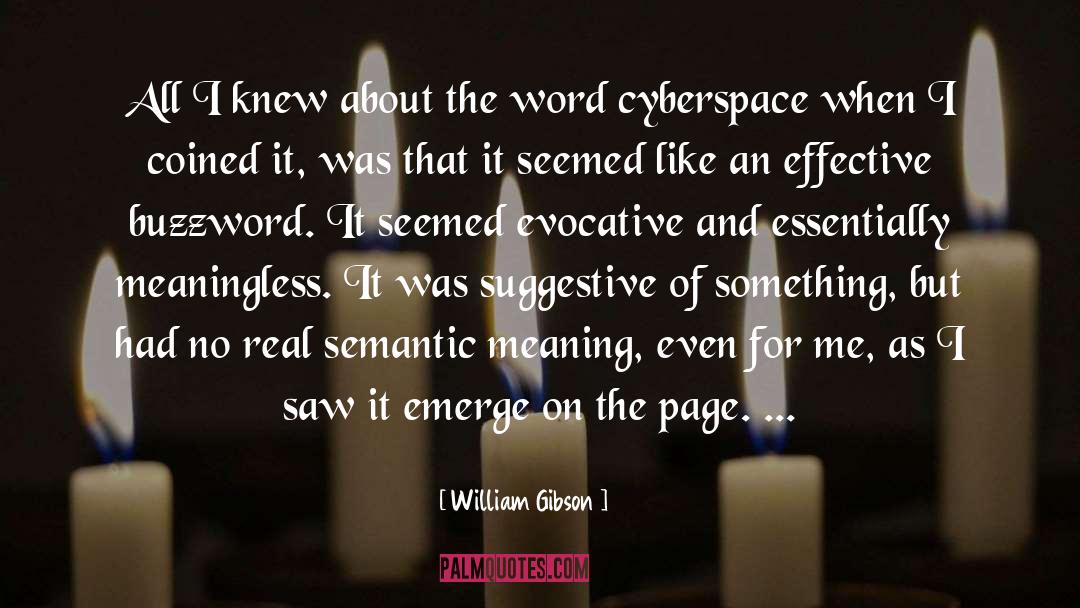 Cyberspace quotes by William Gibson