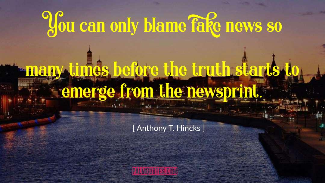 Cyberwarfare News quotes by Anthony T. Hincks