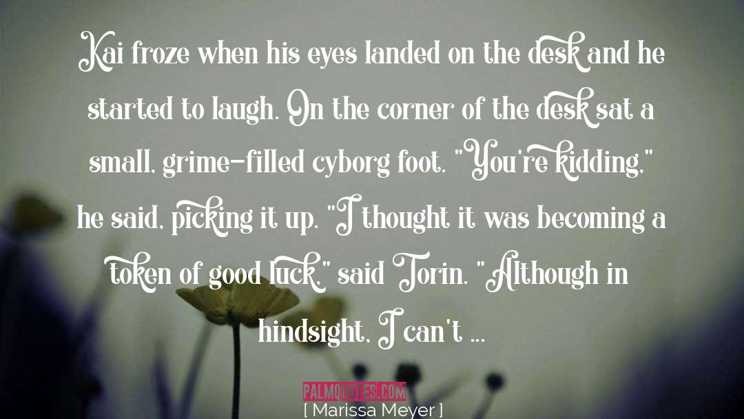 Cyborg quotes by Marissa Meyer