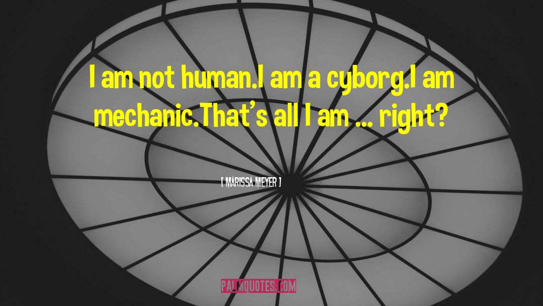 Cyborg quotes by Marissa Meyer