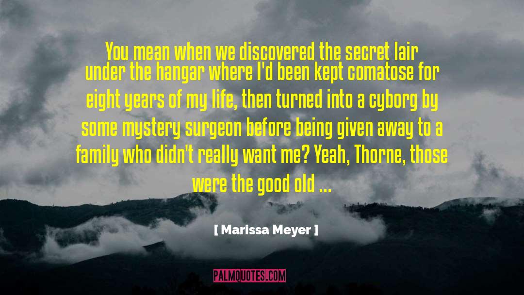 Cyborg quotes by Marissa Meyer