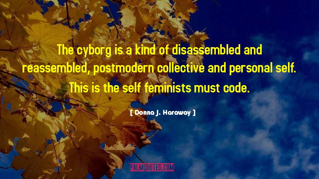 Cyborg quotes by Donna J. Haraway