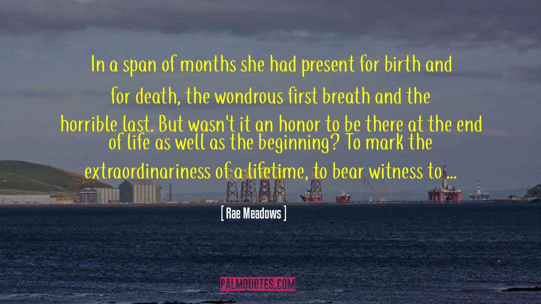 Cycle Of Birth And Death quotes by Rae Meadows