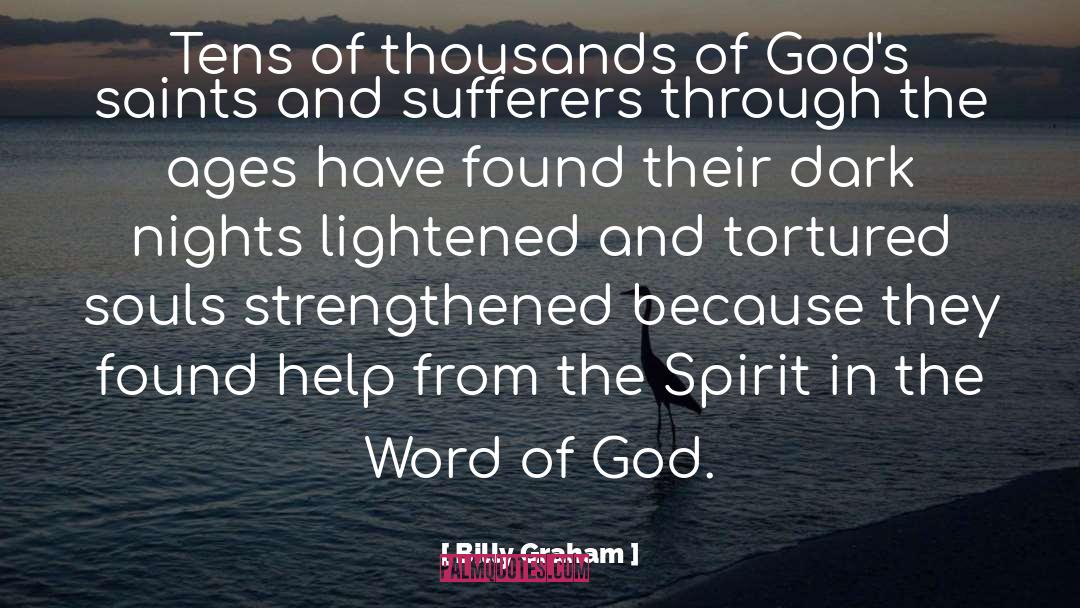 Cycle Of Suffering quotes by Billy Graham