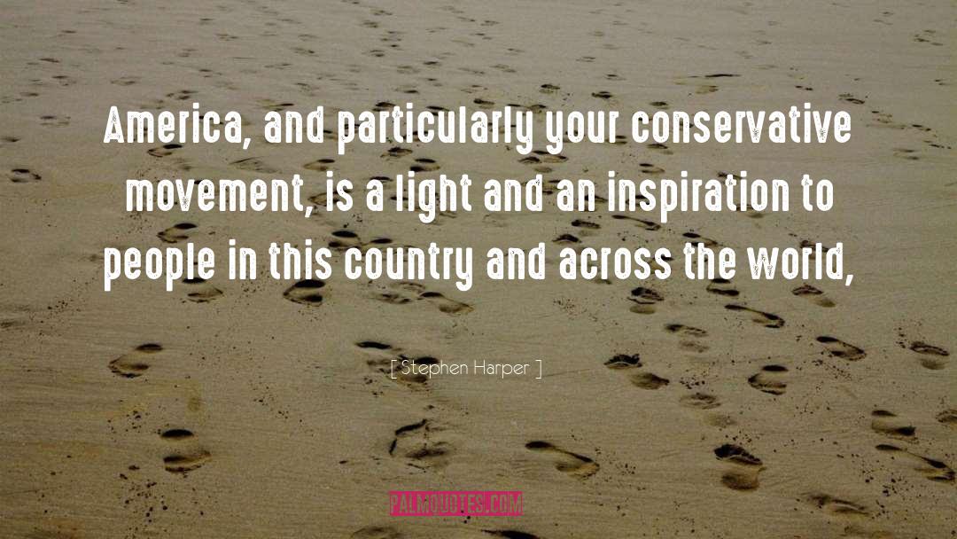 Cycling Across America quotes by Stephen Harper