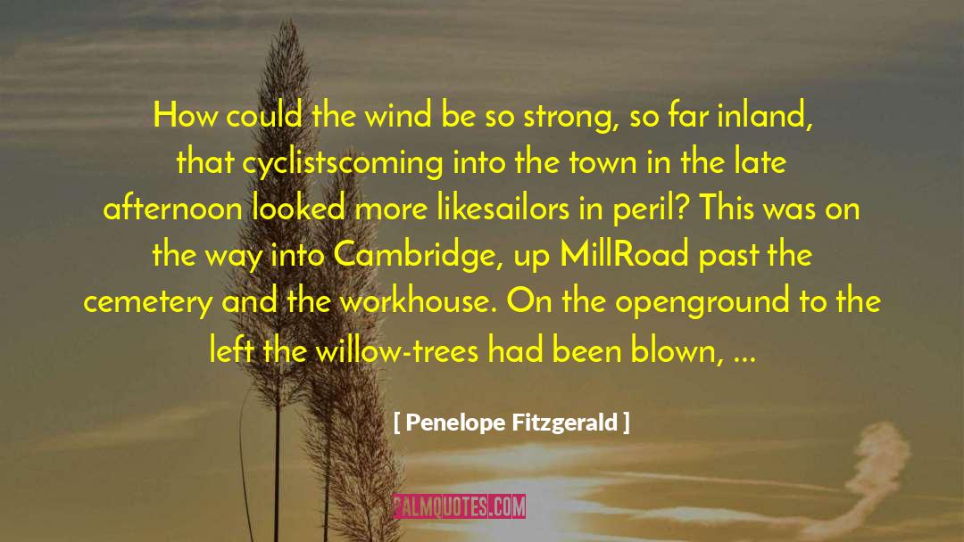 Cyclists quotes by Penelope Fitzgerald