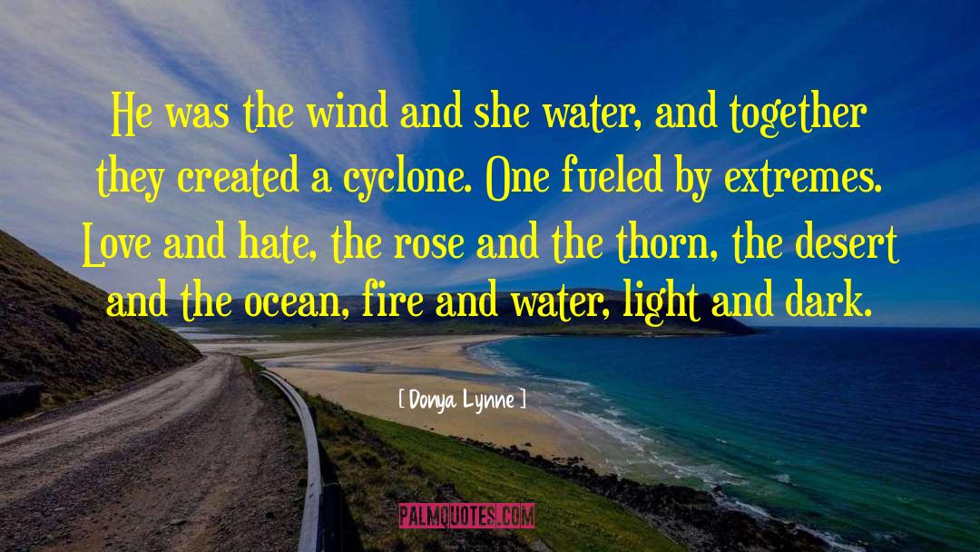 Cyclone quotes by Donya Lynne