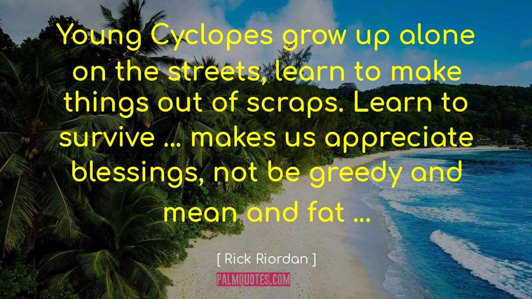 Cyclopes quotes by Rick Riordan