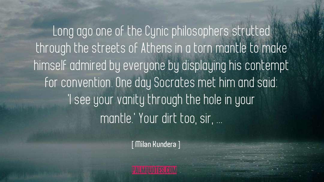 Cynic quotes by Milan Kundera