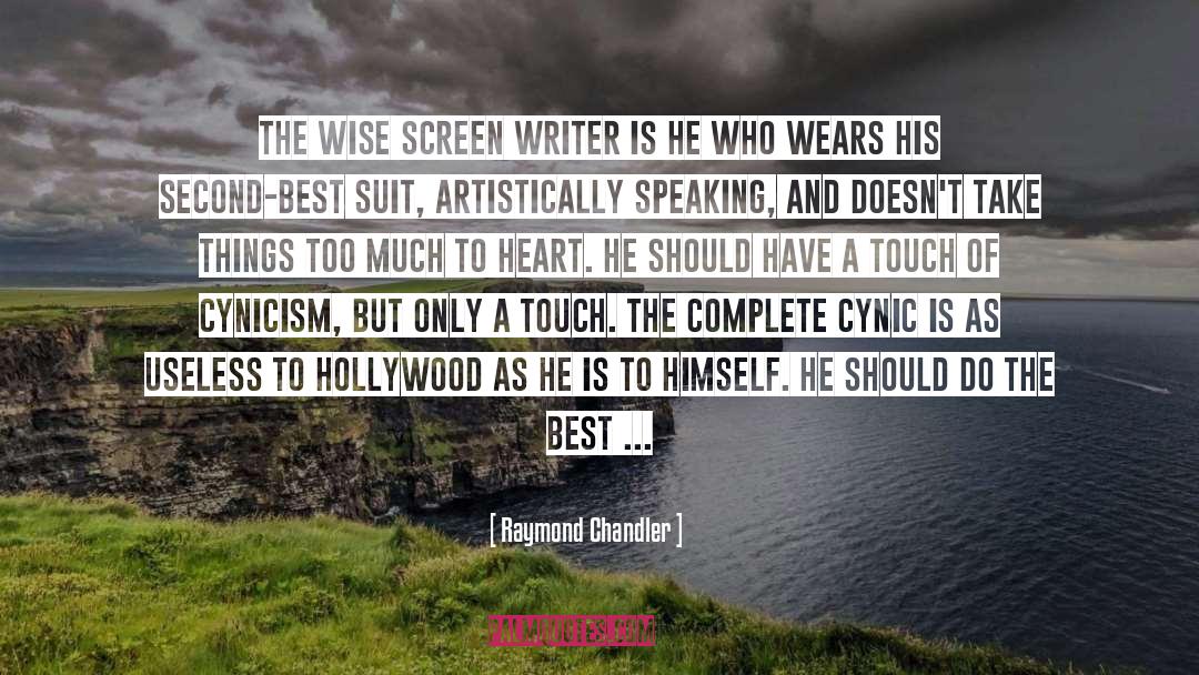 Cynic quotes by Raymond Chandler
