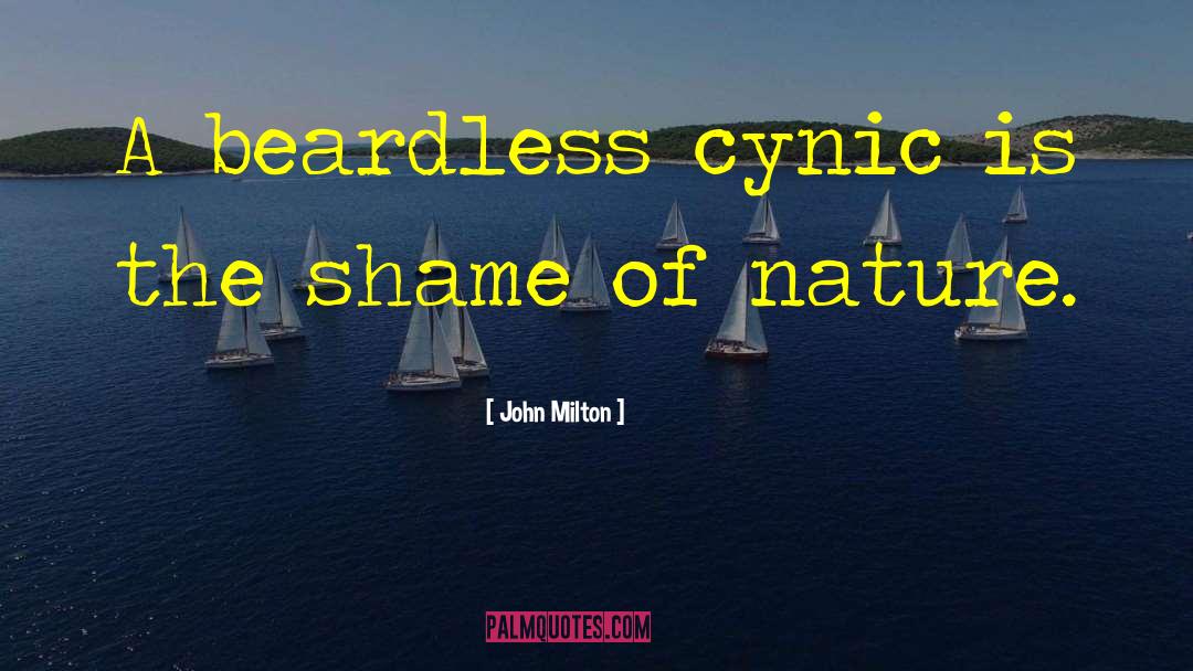 Cynic quotes by John Milton