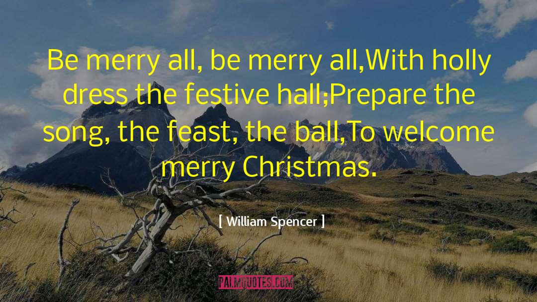 Cynical Christmas quotes by William Spencer