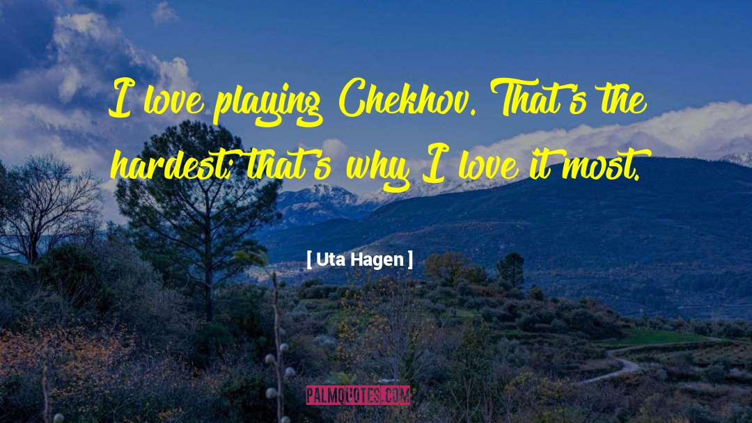 Cynical Love quotes by Uta Hagen