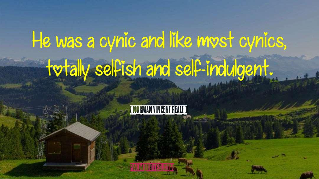 Cynics quotes by Norman Vincent Peale