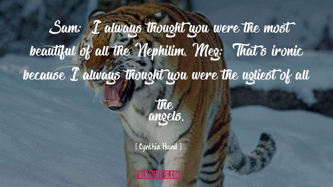 Cynthia quotes by Cynthia Hand