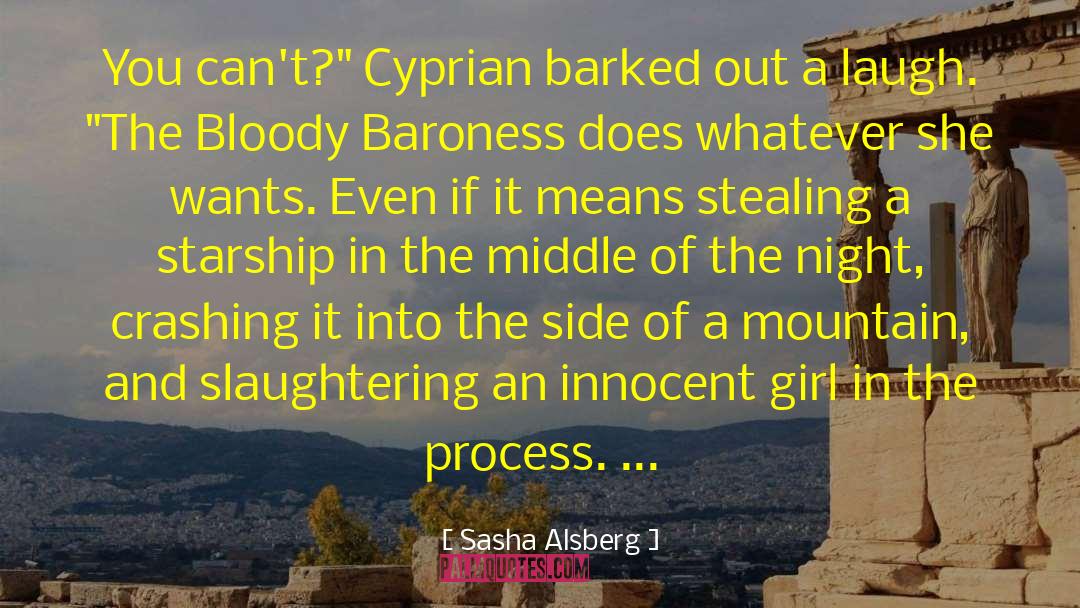 Cyprian quotes by Sasha Alsberg