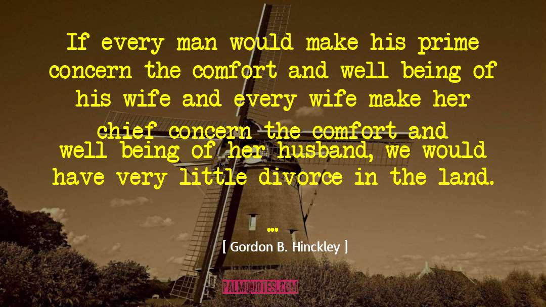 Cyrine Husband quotes by Gordon B. Hinckley