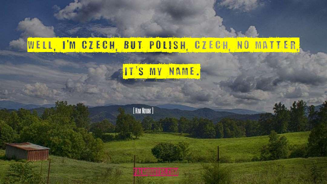 Czech quotes by Kim Novak