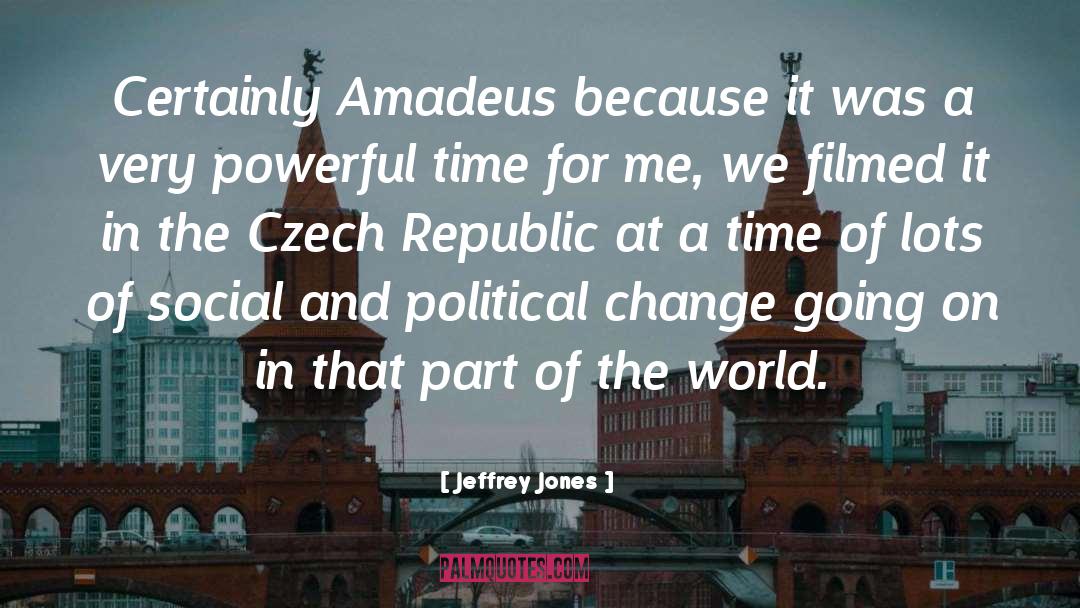 Czech Republic quotes by Jeffrey Jones