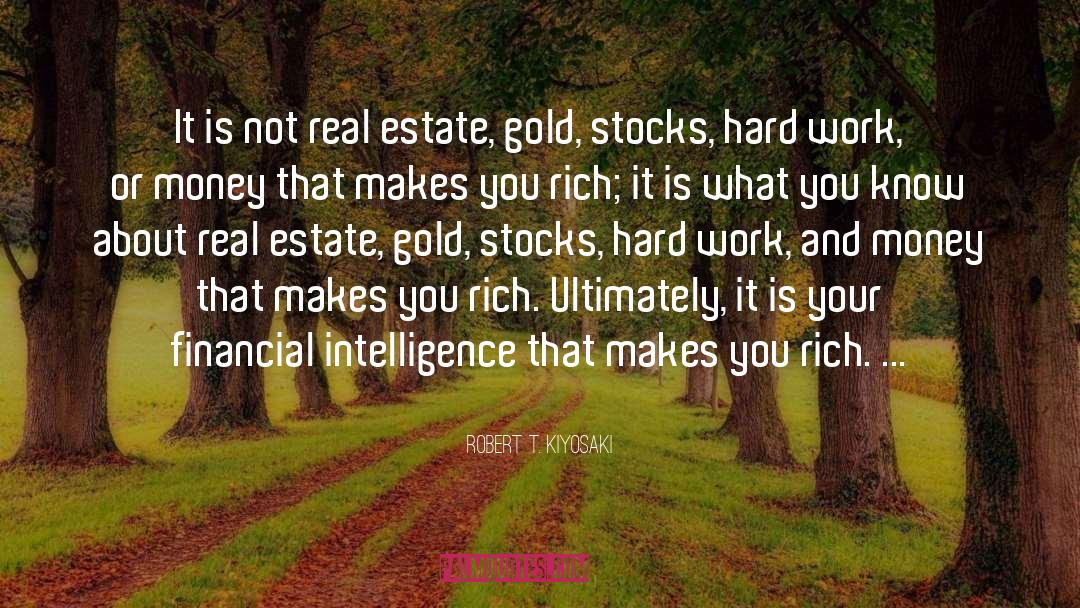 Czekalski Real Estate quotes by Robert T. Kiyosaki