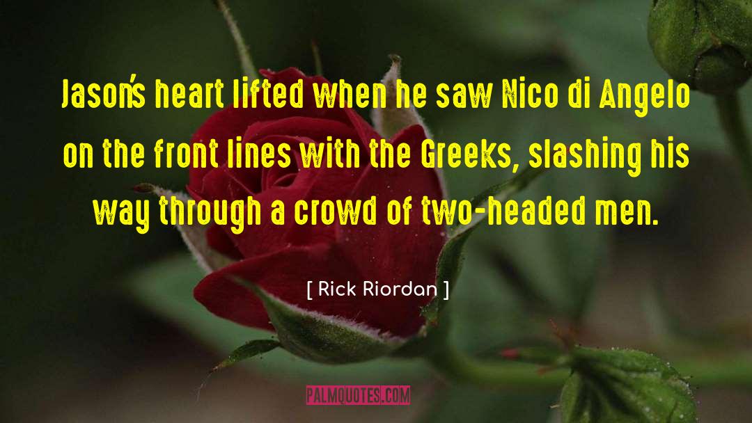 D Angelo quotes by Rick Riordan