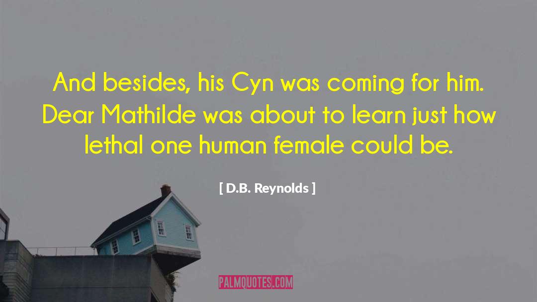 D B Reynolds quotes by D.B. Reynolds