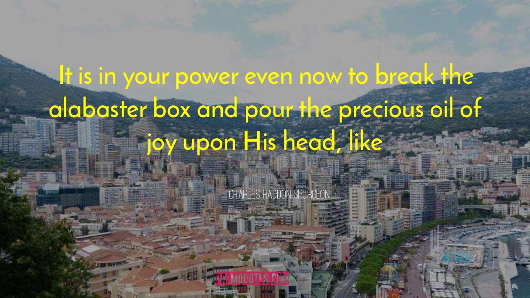 D Box quotes by Charles Haddon Spurgeon