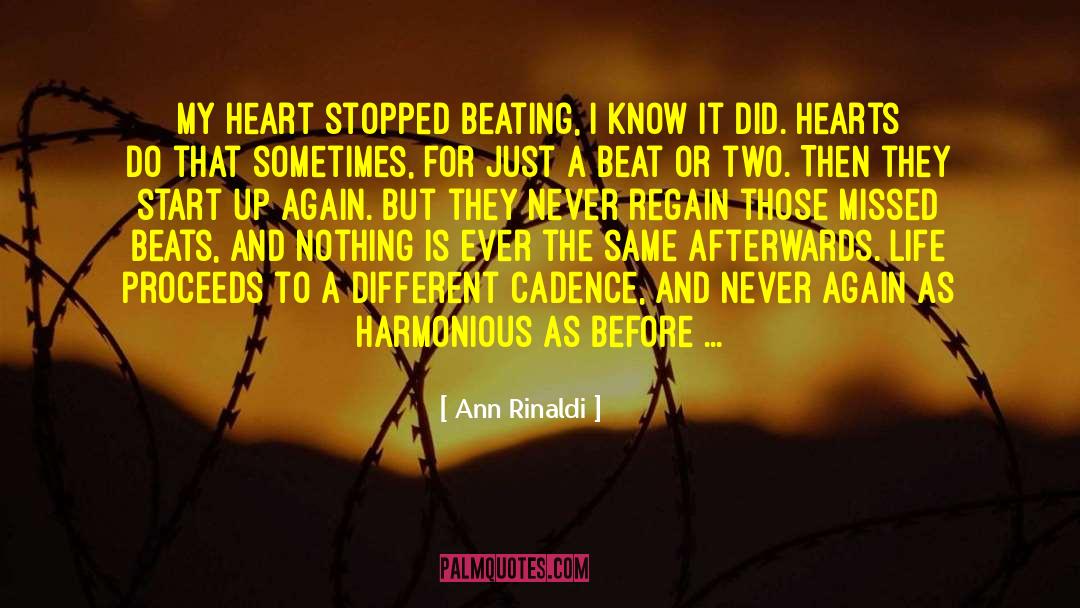 D Cadence quotes by Ann Rinaldi