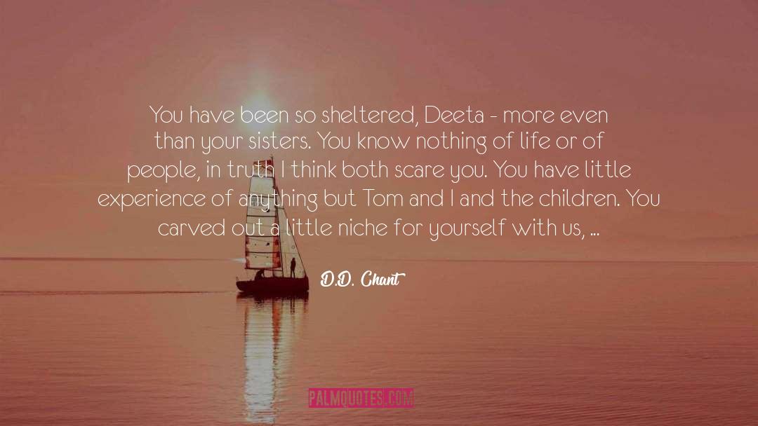 D D quotes by D.D. Chant