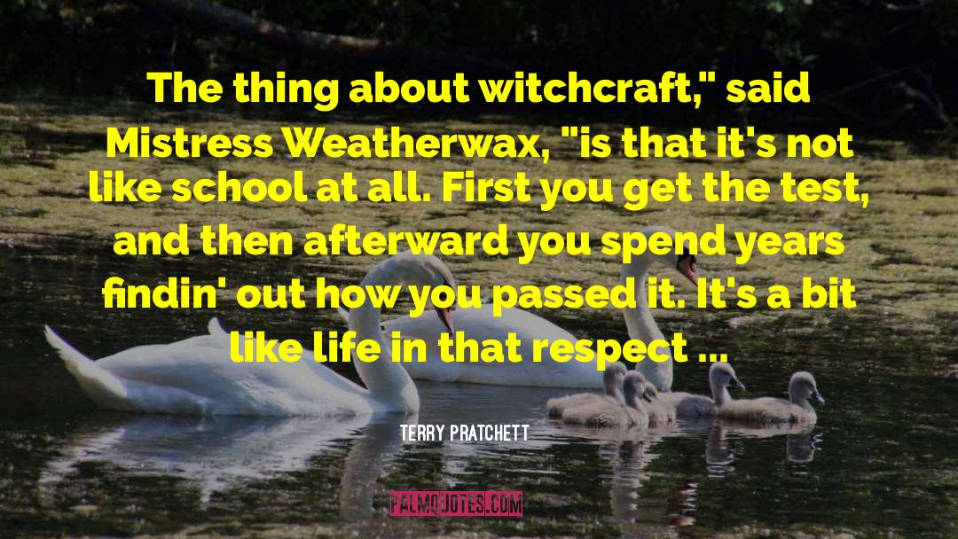 D School quotes by Terry Pratchett