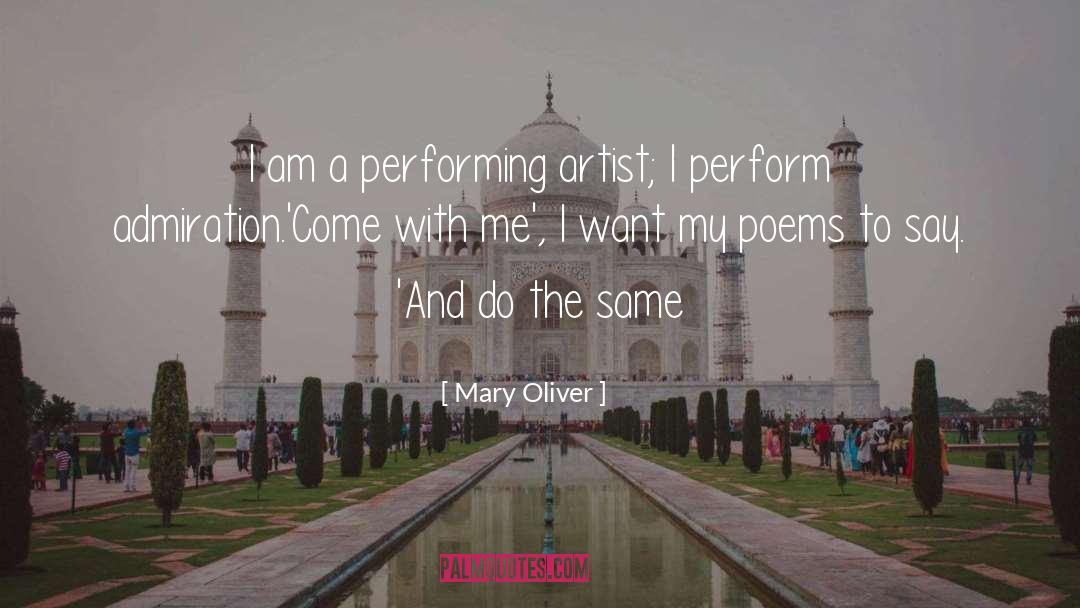 Dabs quotes by Mary Oliver