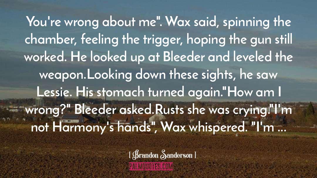 Dabs Wax quotes by Brandon Sanderson