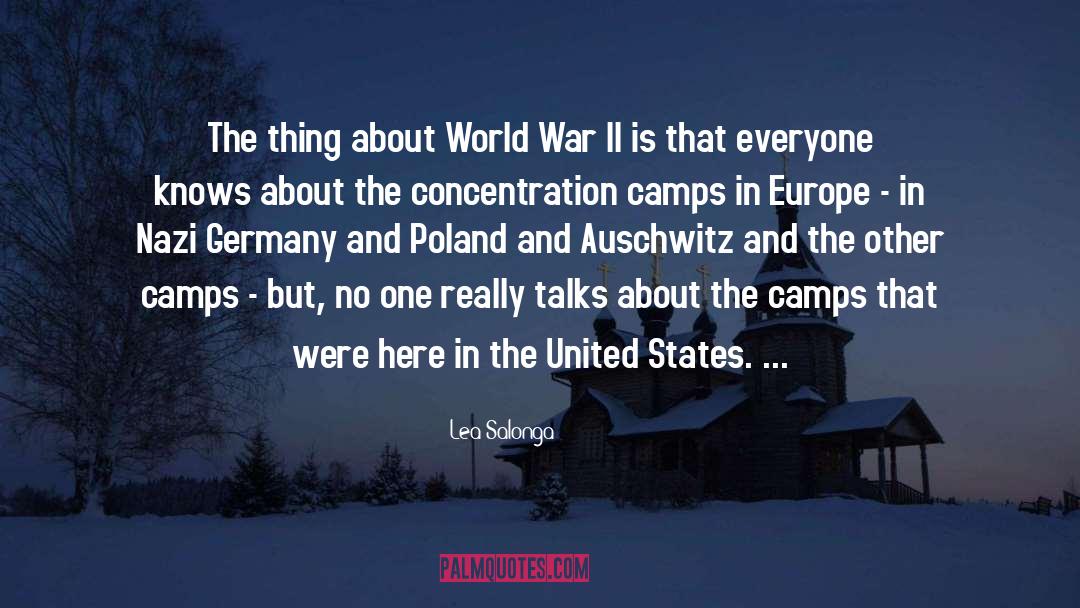Dachau Concentration Camp Survivors quotes by Lea Salonga