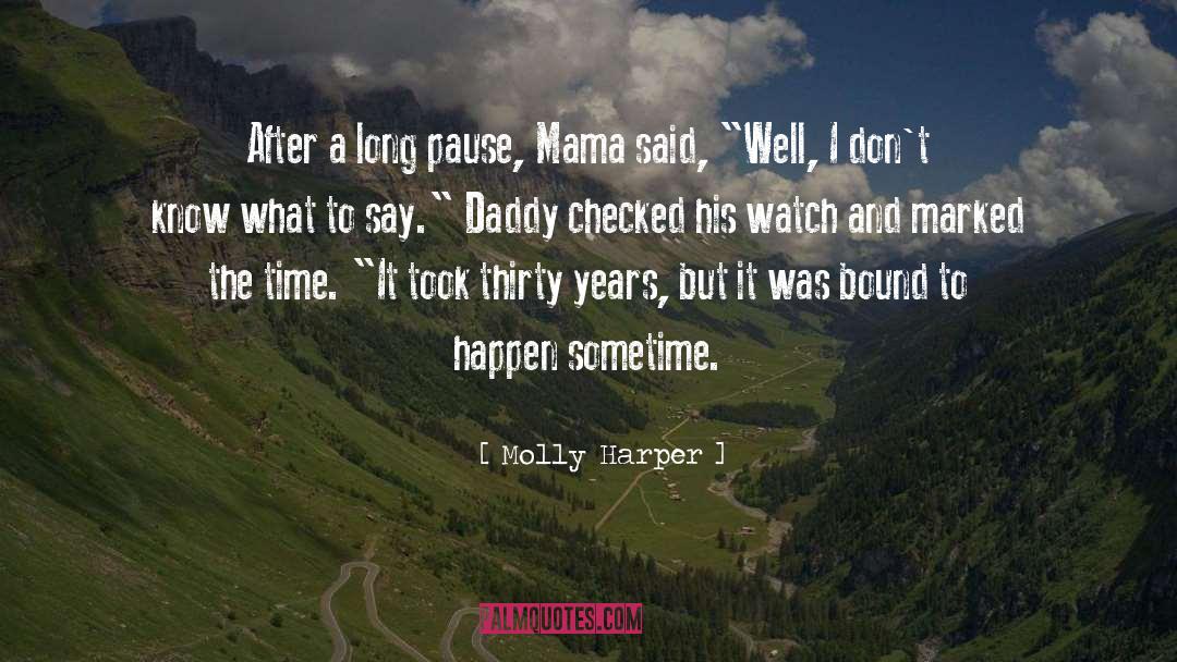 Daddy quotes by Molly Harper