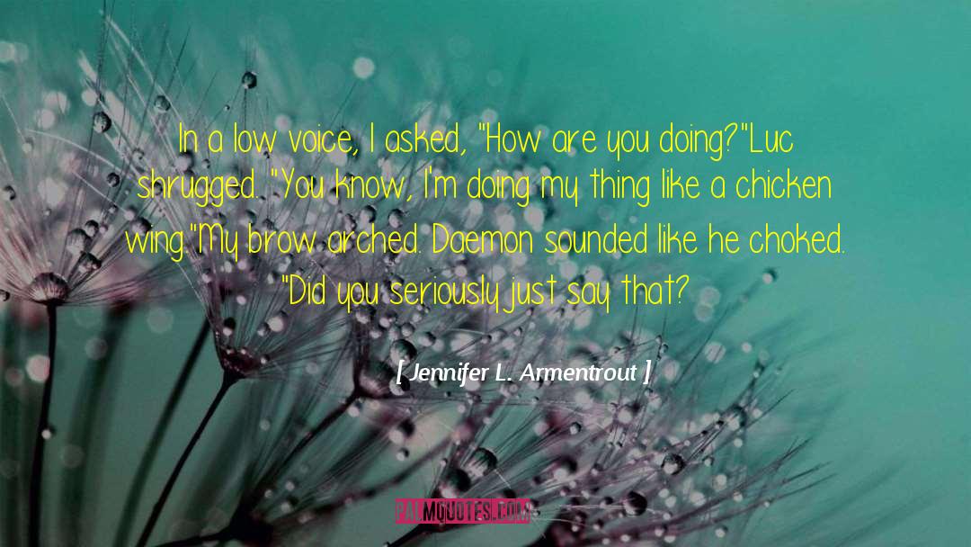 Daemon Black quotes by Jennifer L. Armentrout