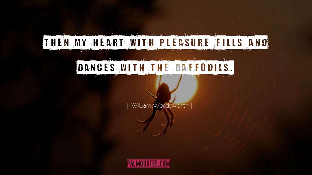 Daffodil quotes by William Wordsworth