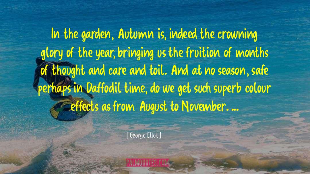 Daffodil quotes by George Eliot