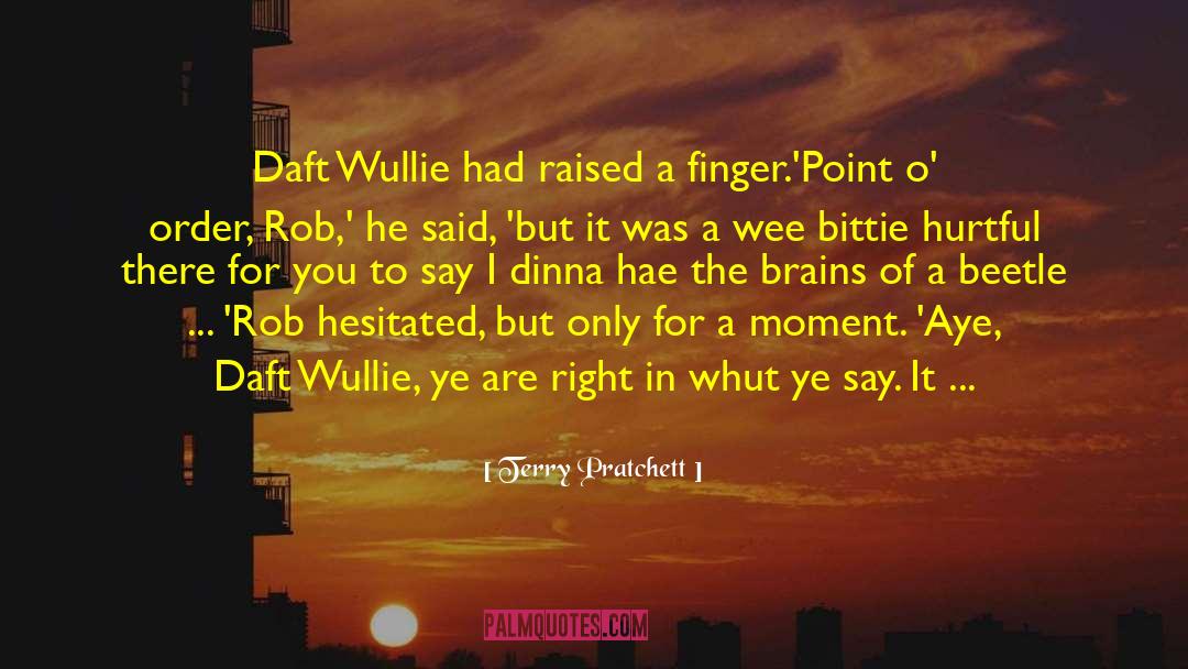 Daft quotes by Terry Pratchett