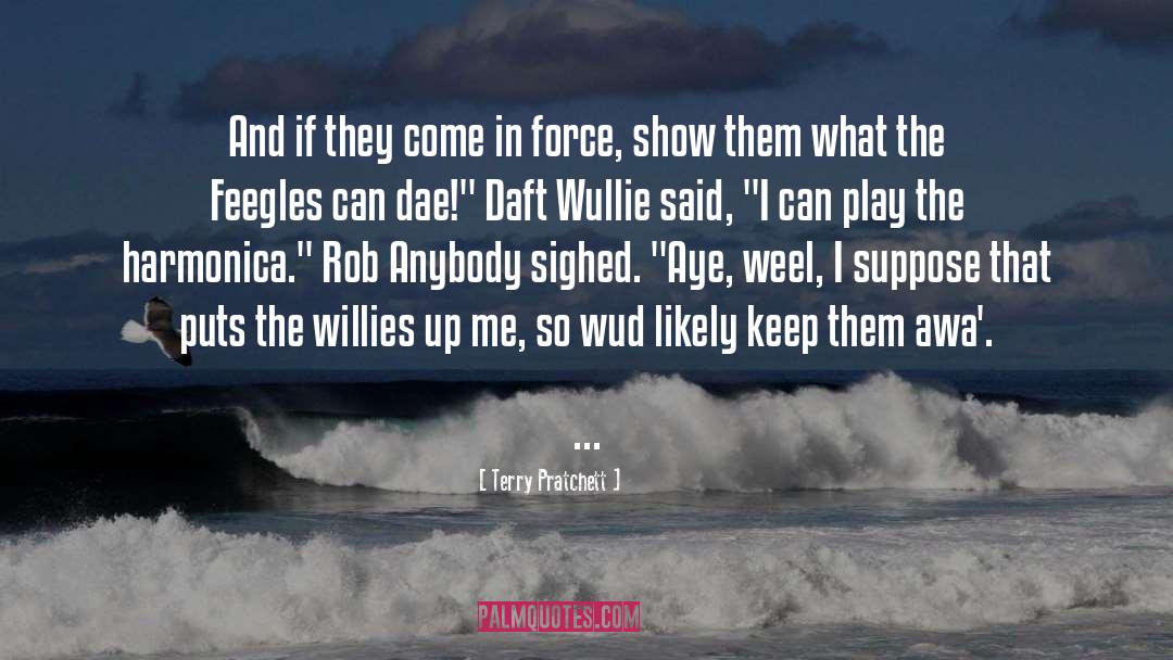 Daft quotes by Terry Pratchett