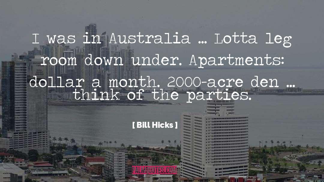 Dagnolo Apartments quotes by Bill Hicks