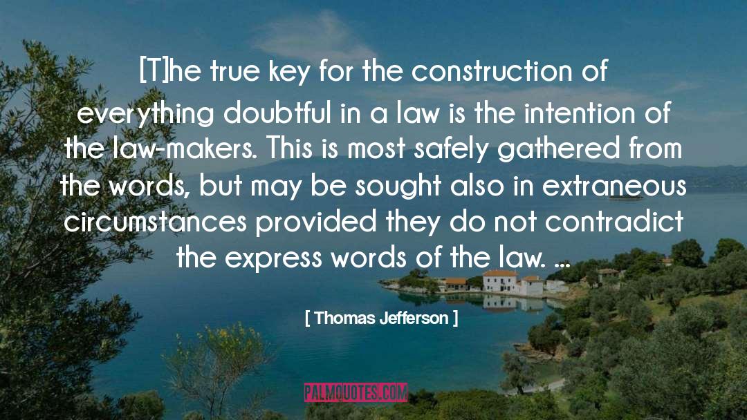 Daignault Construction quotes by Thomas Jefferson