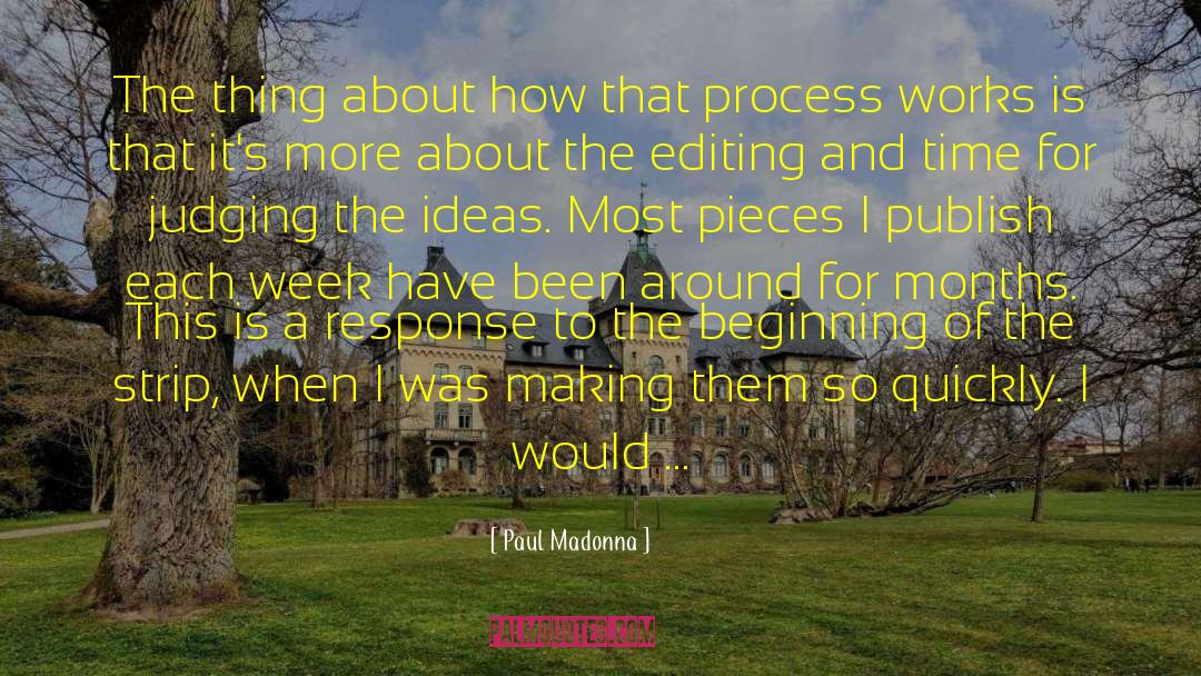 Dailies quotes by Paul Madonna