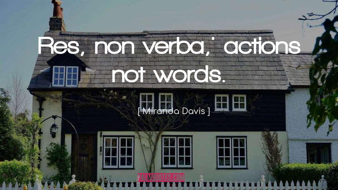 Daily Actions quotes by Miranda Davis