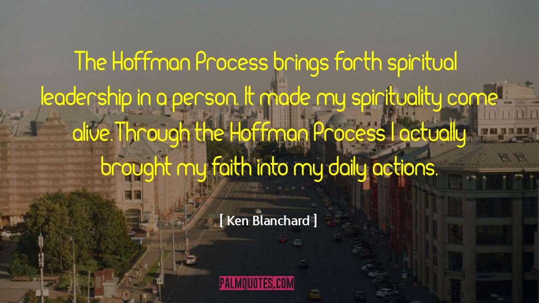 Daily Actions quotes by Ken Blanchard