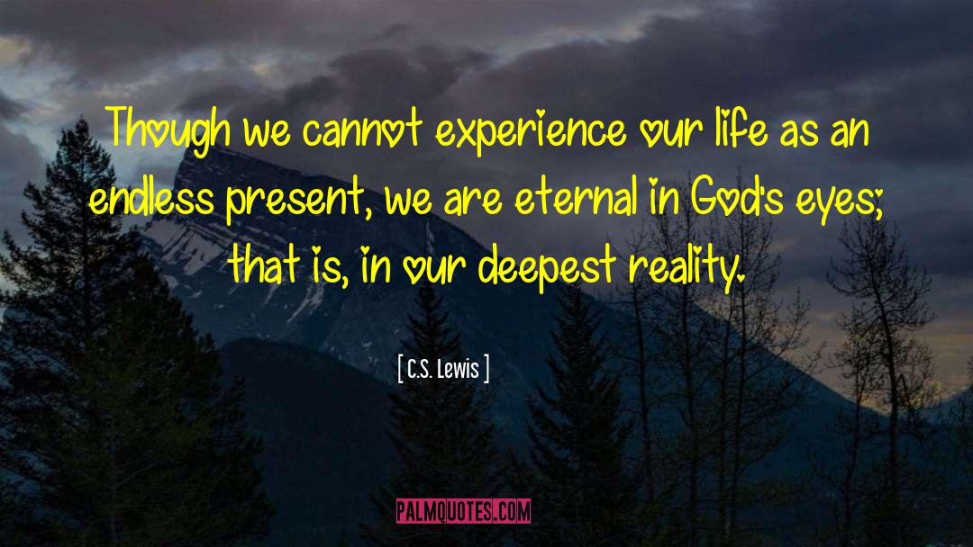 Daily Experience quotes by C.S. Lewis