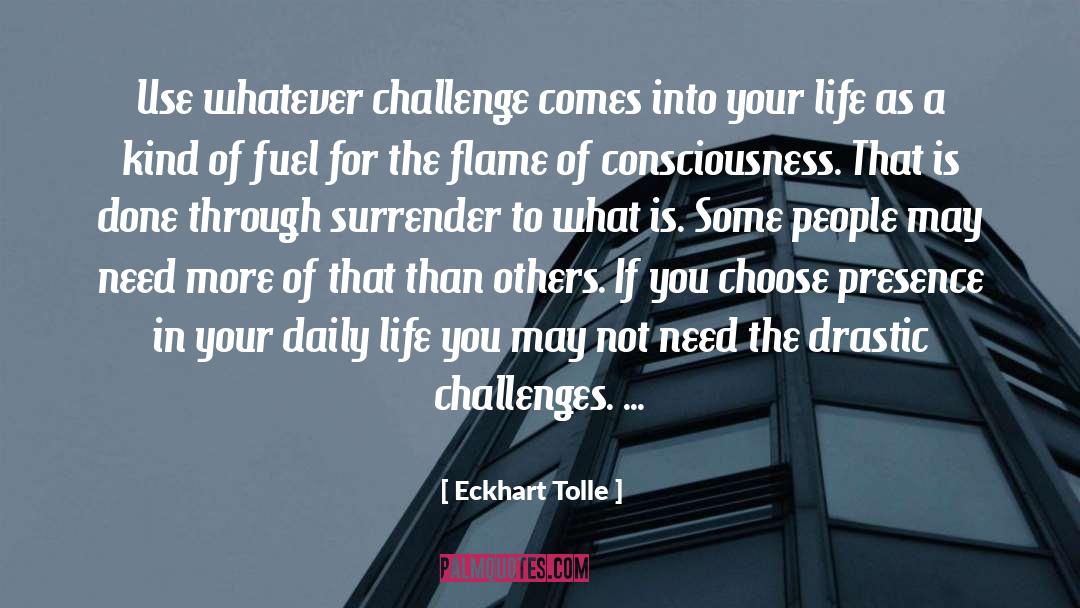 Daily Goals quotes by Eckhart Tolle