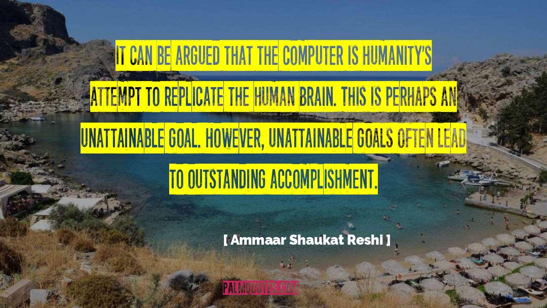 Daily Goals quotes by Ammaar Shaukat Reshi